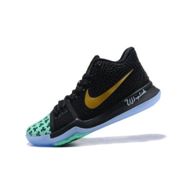 Nike Erkek Kyrie 3 Pe Siyah / Mavi Basketbol Ayakkabısı Türkiye - VTF7NKMU